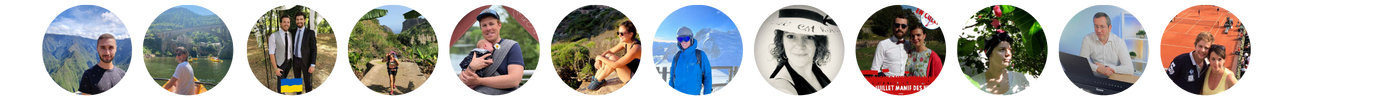 Avatars de kinés utilisant Gustave